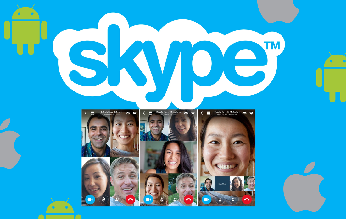 Como Hacer Videollamadas Grupales En Skype Desde Tu Smartphone O Tablet Android O Ios 8757